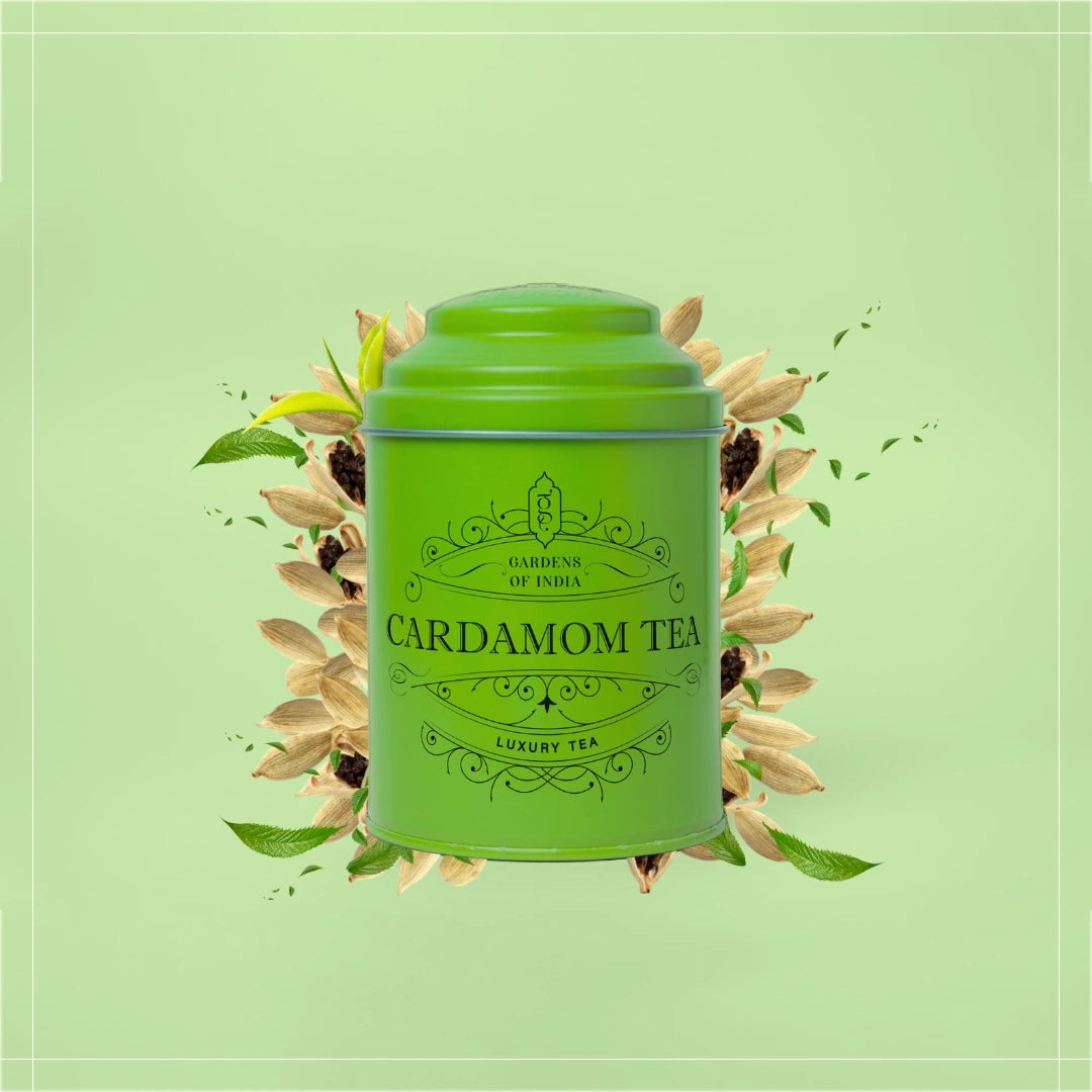 Cardamom Tea Tin Can