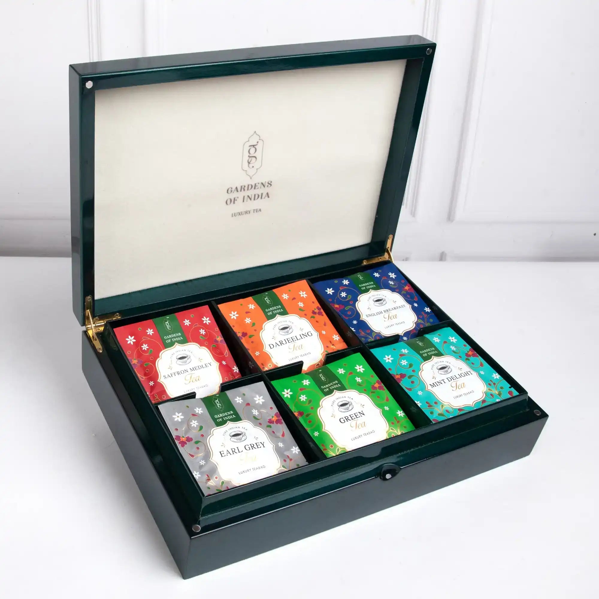 Legacy Sapphire Tea Box - 6 variants, 48 Tea Bags