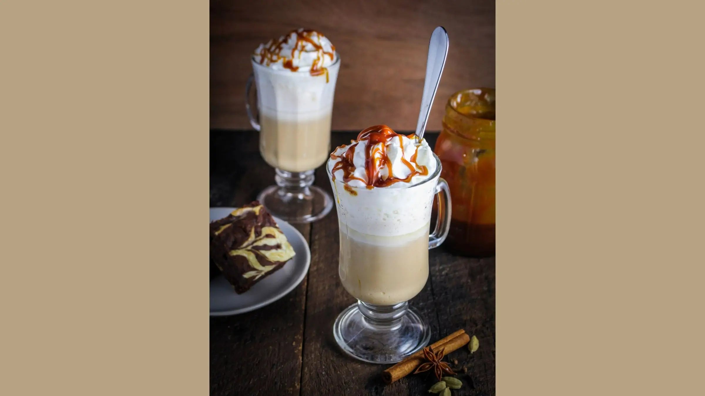 Caramel Chai Tea Latte