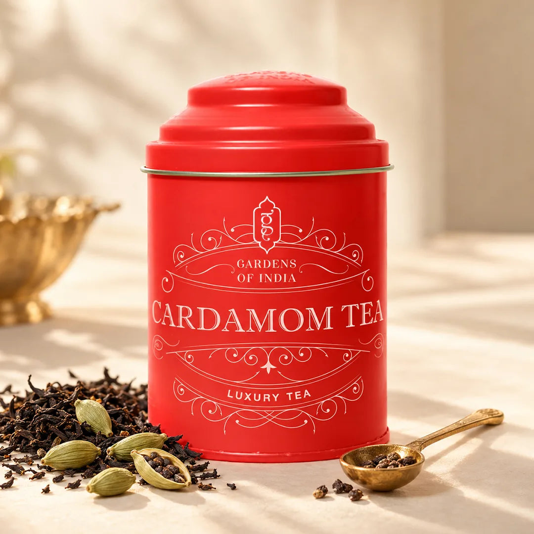 Cardamom Tea Tin Can