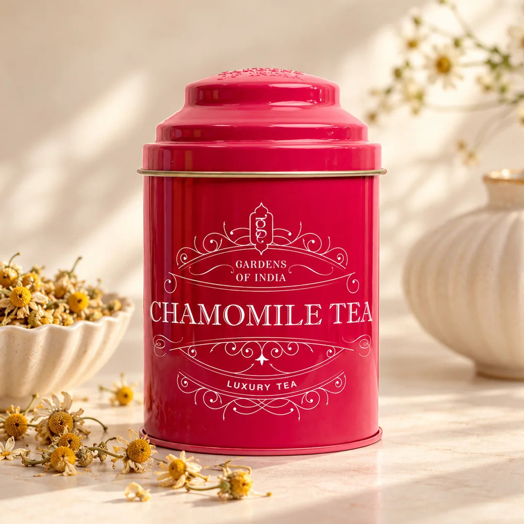 Chamomile Tea Tin Can