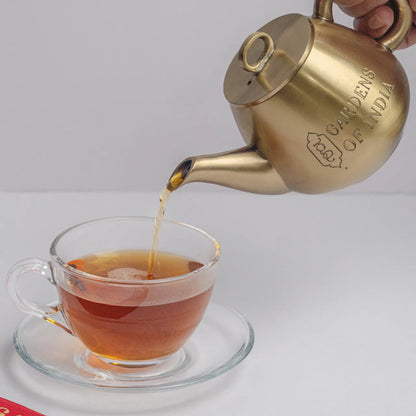 Matt Gold Brass Kettle