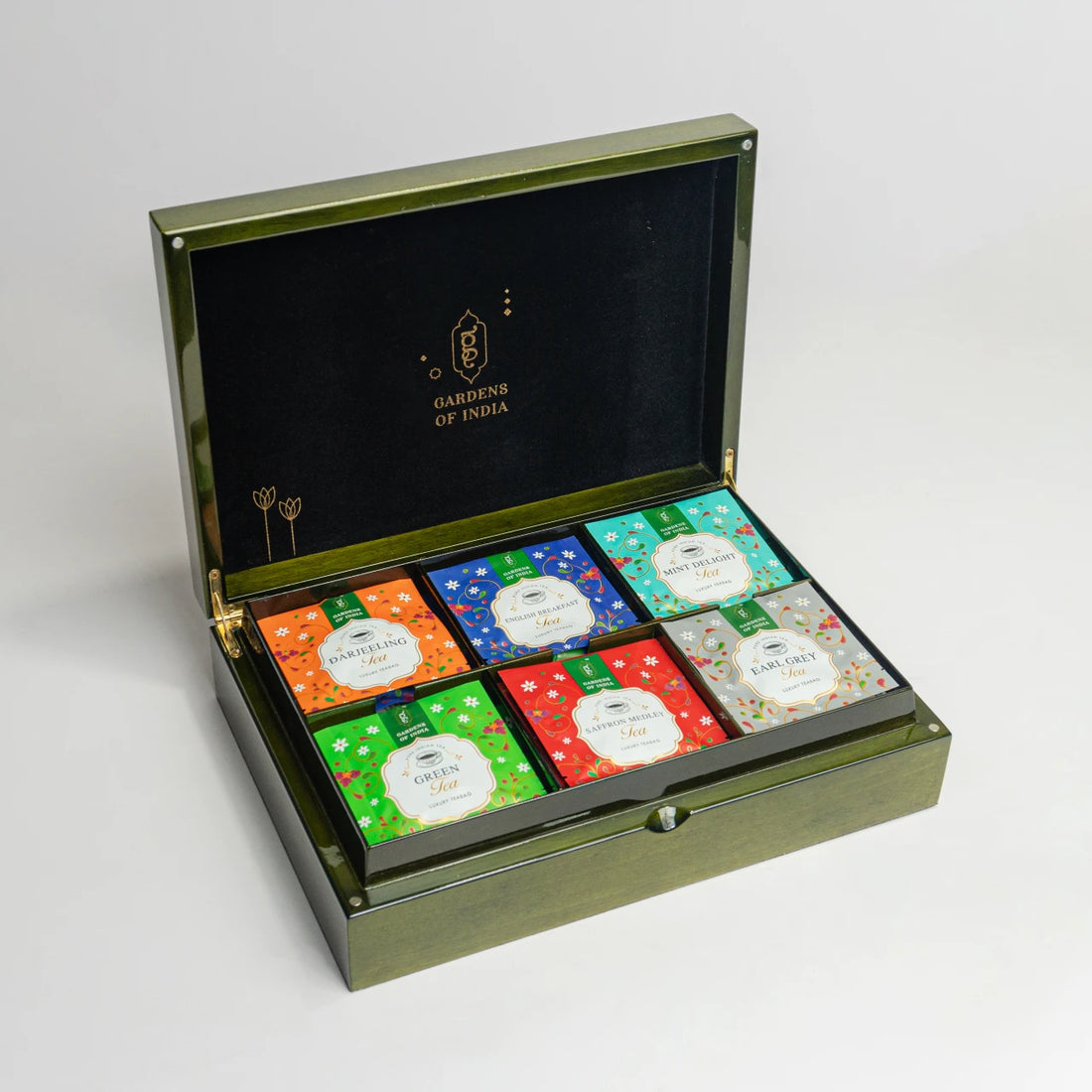 Legacy Emerald Tea Box - 6 variants, 48 Tea Bags