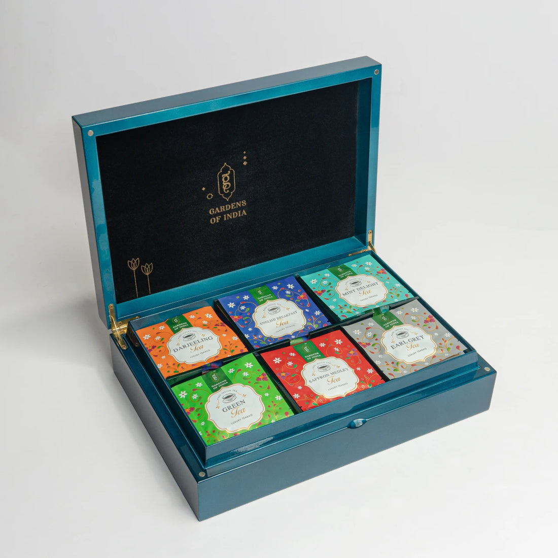Legacy Sapphire Tea Box - 6 variants, 48 Tea Bags