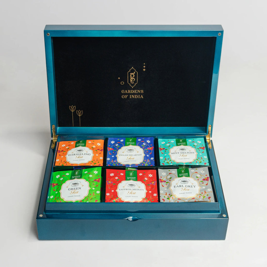 Legacy Sapphire Tea Box - 6 variants, 48 Tea Bags