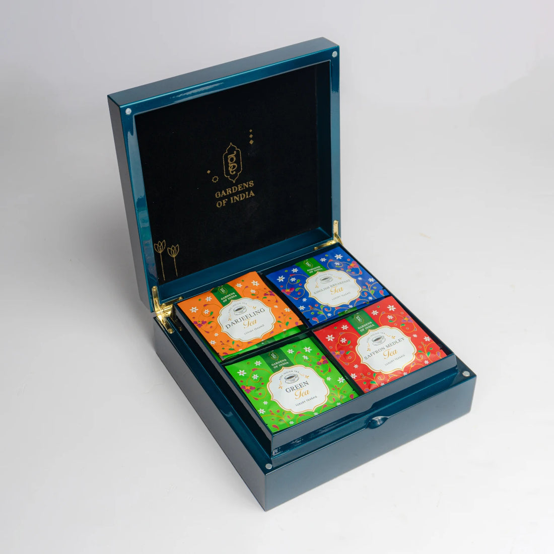 Signature Sapphire Tea Box - 4 variants, 32 Tea Bags