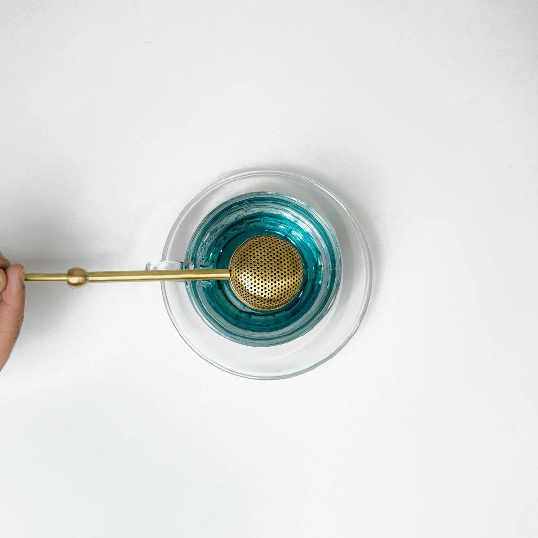 Modern Golden Slide Strainer