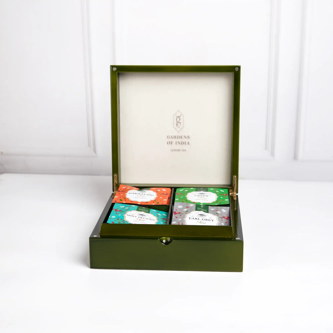 Signature Emerald Tea Box - 4 variants, 32 Tea Bags