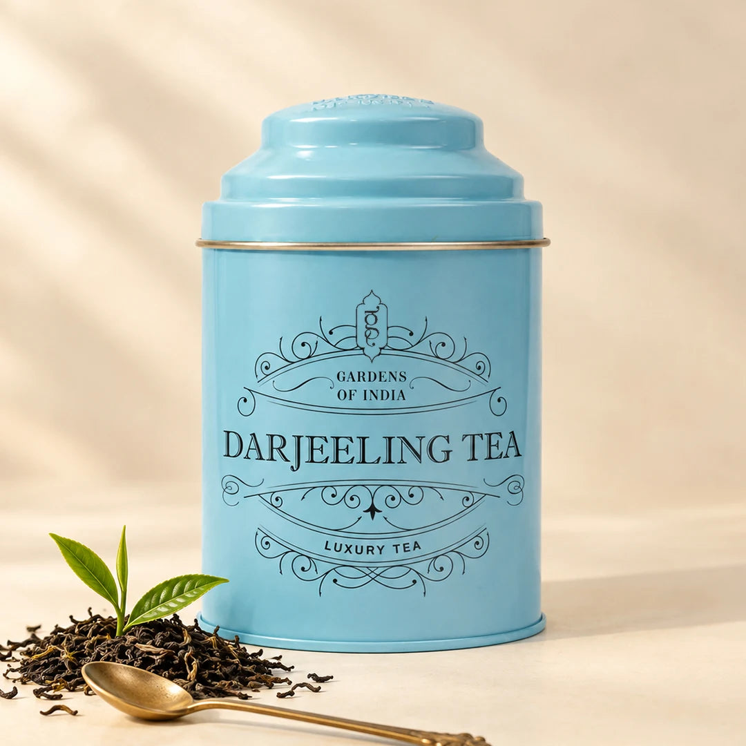 Darjeeling Tea Tin Can