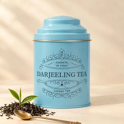 Darjeeling Tea Tin Can