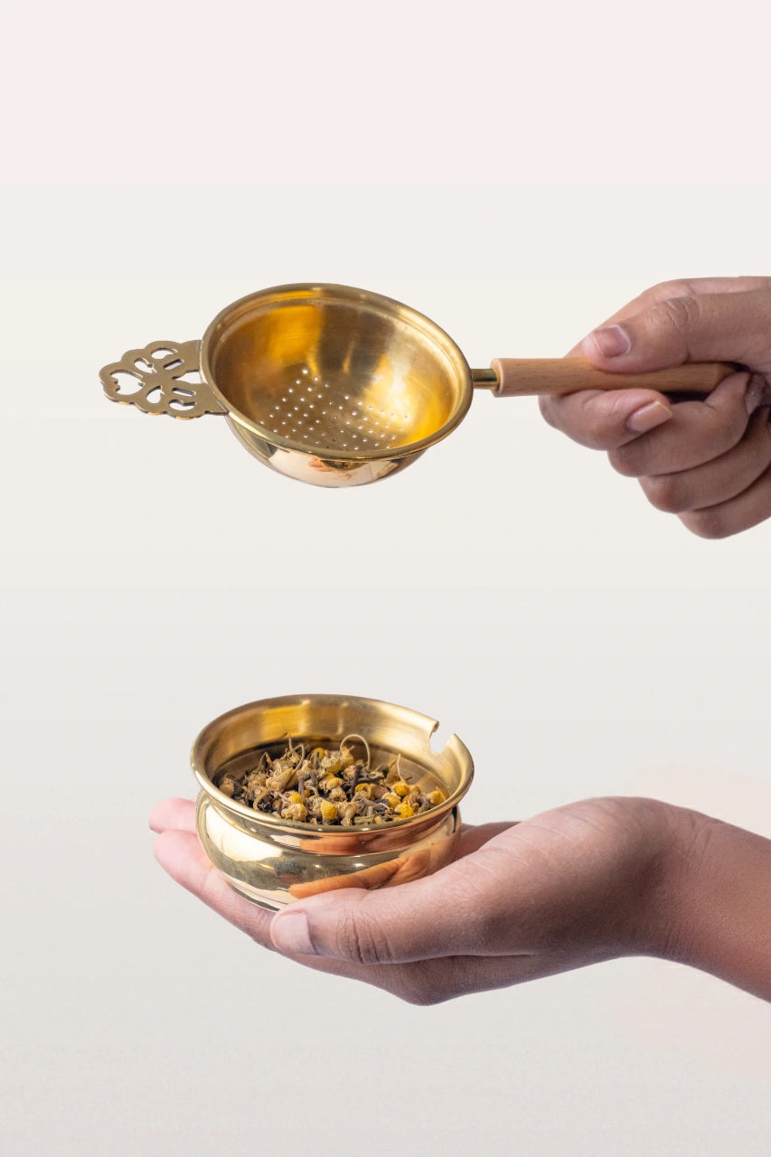 Heritage Golden Strainer Set