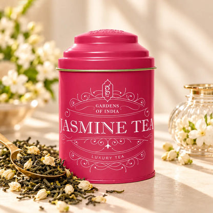 Jasmine Tea Tin Can