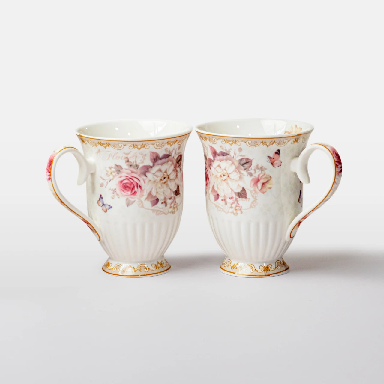 Aurelia Duo Porcelain Cups (Set of 2)