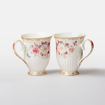 Aurelia Duo Porcelain Cups (Set of 2)