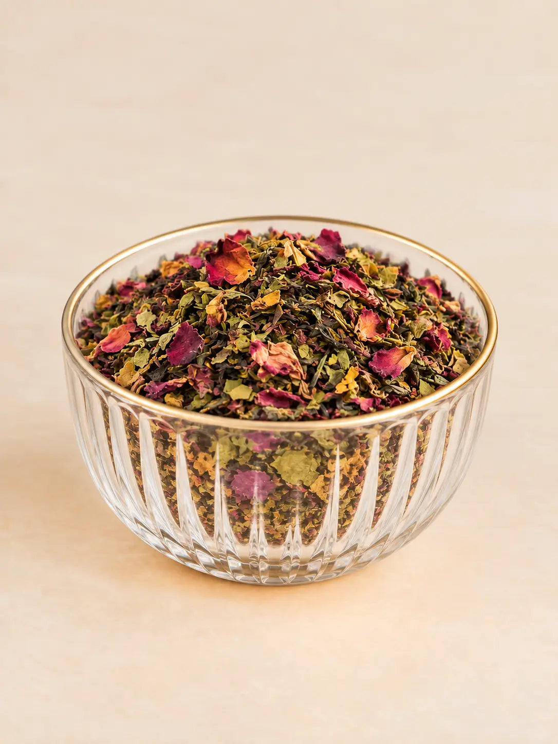 Rose Tea Tin Can