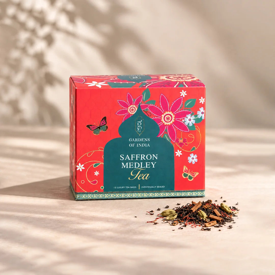 Saffron Medley Tea - 15 Tea Bags