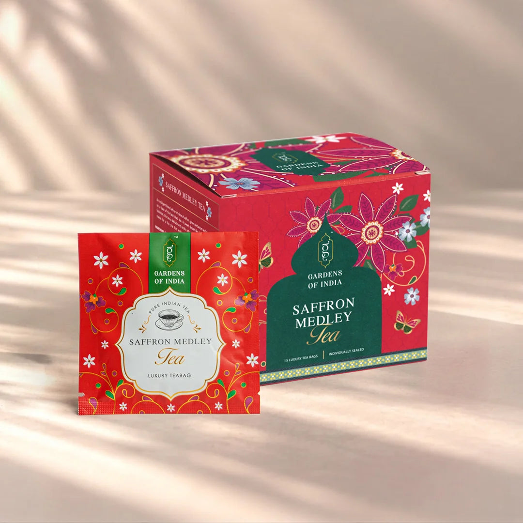 Saffron Medley Tea - 15 Tea Bags