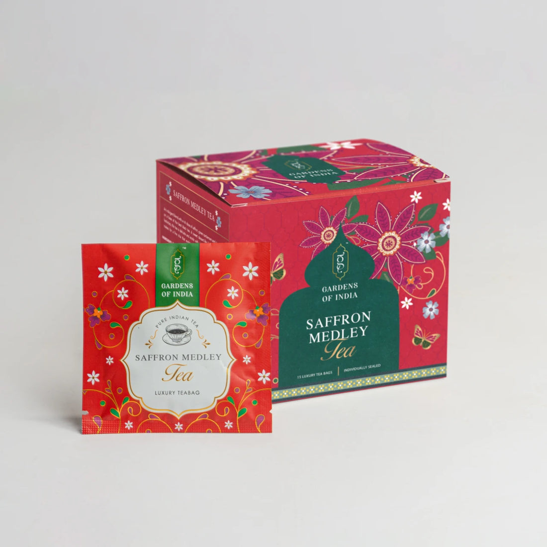 Saffron Medley Tea - 15 Tea Bags