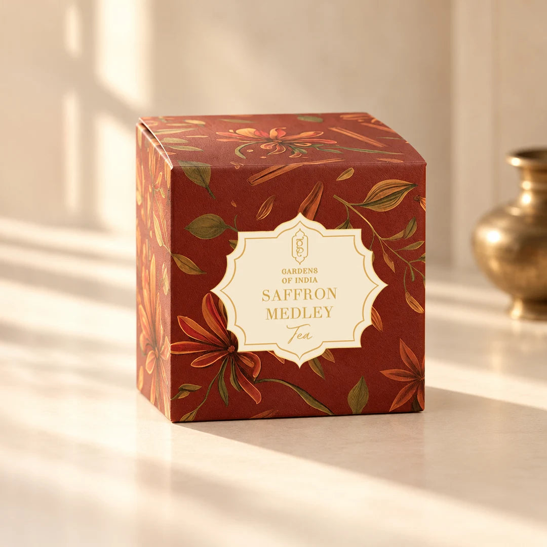 Saffron Medley Tea | 10 Pyramid Bags